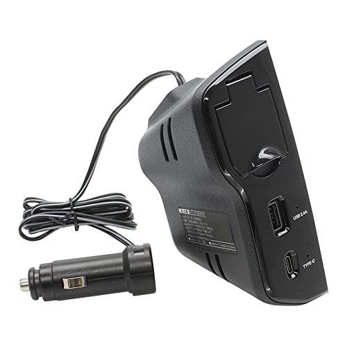 槌屋ヤック(Tsuchiya Yac) 車種専用品 トヨタ カローラクロス 電源BOX ブラック 18.2×14.3×0.01cm SY-CO8 画像1