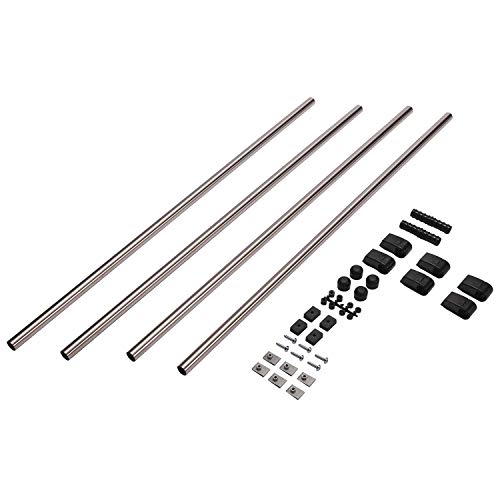 カーメイト(CARMATE) 車内収納 クロスライド シリーズ サイドバー ハイエース キャラバン 用 左右セット NS122 1枚目 画像