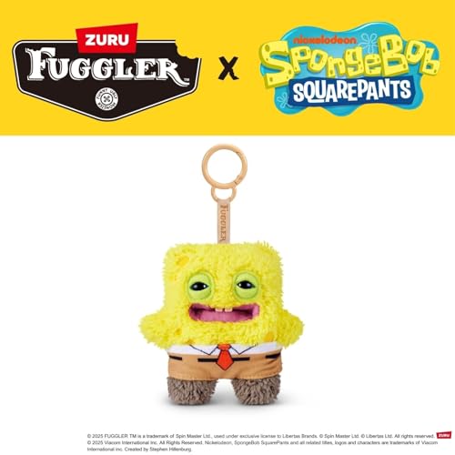 ファグラー キーリング スポンジ・ボブ (スポンジ・ボブシリーズ) Fuggler Key Ring SpongeBob SquarePants SpongeBob キーホルダー 15756A 正規品 最後 画像