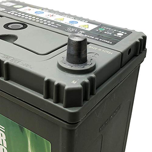 スーパーナット(SUPER NATTO) 自動車用バッテリー M-42 バッテリー無料回収チケット付き アイドリングストップ 軽自動車バッテリー 55B19L 60B19L 55B20L 60B20L 互換 中間 画像