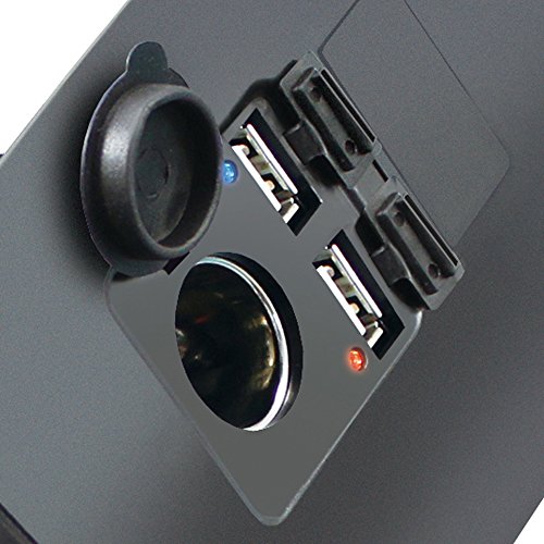 槌屋ヤック(Tsuchiya Yac) 車種専用品 トヨタ 30系 プリウス 専用 増設ソケット 電源BOX フロント コンソール SY-P1 中間 画像