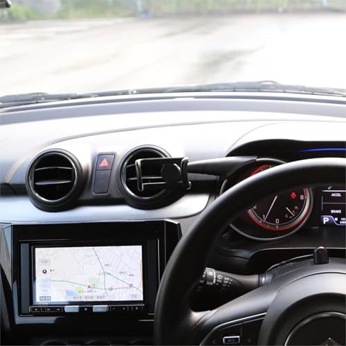 イブデザイン SUZUKI スイフト & スイフトスポーツ専用 モバイルホルダーセット「リムロック」 ばね式ホルダーセット(左用)/ 品番:MHZ-ML5 中間 画像