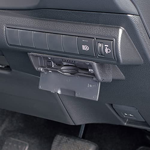 槌屋ヤック(Tsuchiya Yac) 車種専用品トヨタ 210系 カローラ 専用 ビルトイン ETCカバー ブラック 26×117×47 SY-CO12 中間 画像