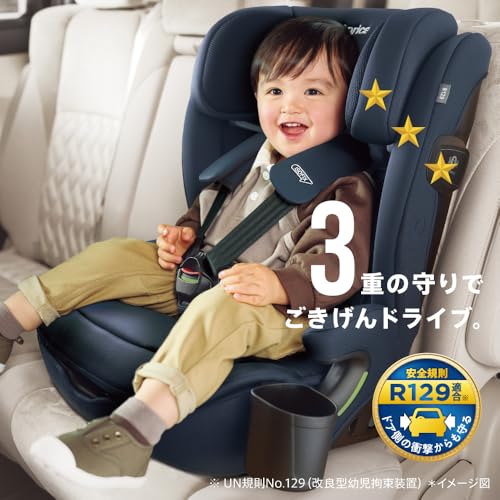 Aprica(アップリカ) チャイルド＆ジュニアシート ISOFIX固定 リライド AB 15か月～12歳頃 R129適合 ロングユース チャイルドシート (ブラック) 【2025年モデル】 2219703 最後 画像