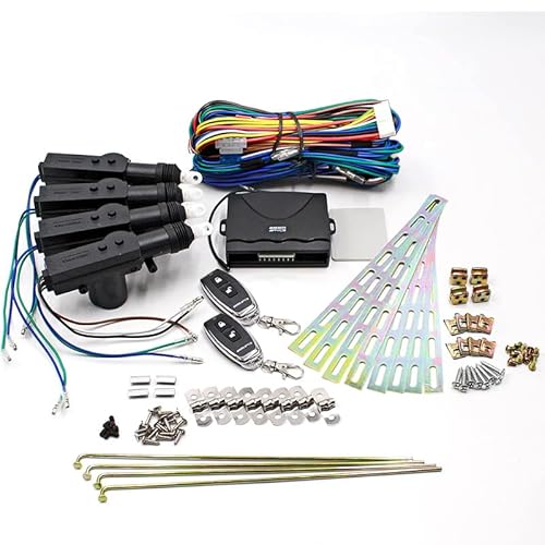 【シードスタイル】キーレスエントリーキット アンサーバック機能搭載 アクチュエーター4台/リモコン付き 画像1