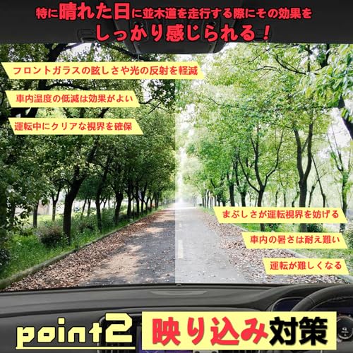 ｓｏｌａａｙ ダッシュボードマット エブリイ DA17V専用 ポリエステル素材 耐熱性 耐久性 ダッシュボードカバー エブリイワゴン DA17W EVERY専用 ダッシュボードマット カーアクセサリー 日焼け防止 保護マット 視界クリア（エブリイ DA17V用） 中間 画像