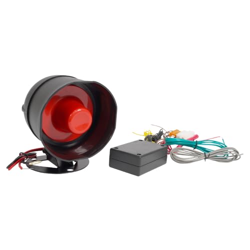 アンサーバックサイレンキット 日本語説明書付き アレンジ可能 間隔回数設定可能 12Ⅴ車 汎用 キーレス連動 キーレスエントリー用 ロック アンロック サイレンスピーカー アンサーバックホーン ワイスピ風 ハリウッド風 キュンキュン音(社外品) 画像1