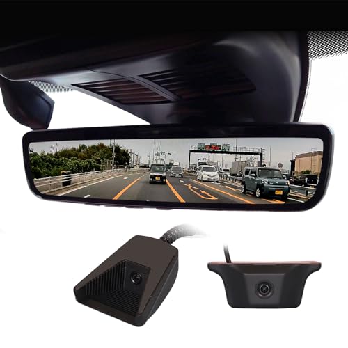 MAXWIN ドライブレコーダー デジタルルームミラー【一部マツダ車専用モデル】 純正交換 9.6インチ 前後録画 60fpsリアカメラ 2カメラ 車内/車外両対応 【メーカー保証3年付】 電波干渉対策済 microSD付 MDR-PRO2-MZ01 1