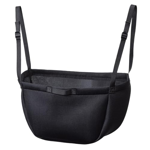 コモライフ 車の収納バッグ 車内 ハンモックバッグ 後部座席 ヘッドレスト 長さ調節 マチ付 省スペース 荷物 画像1