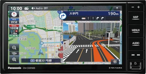 CN-CE01WDA Panasonic パナソニック Strada ストラーダ 7V型HD液晶ワイド200mmカーナビゲーション Apple CarPlay/Android auto/地デジ/HDMI/Bluetooth 1枚目 画像