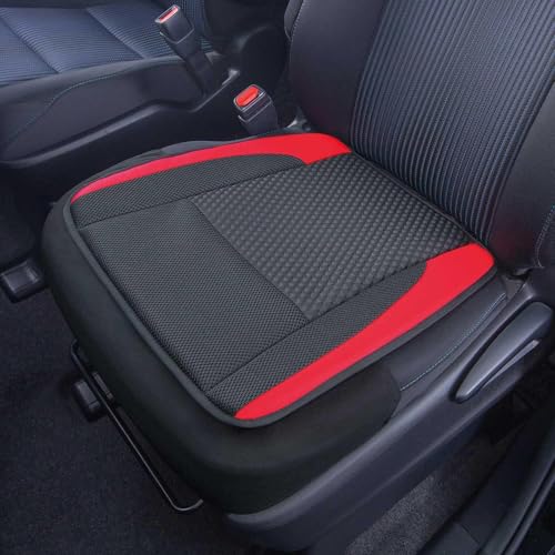 ボンフォーム(BONFORM) シートクッション ベーシックスタイル ヒップ型 スカート付 45x45cm レッド 5748-43RE 中間 画像