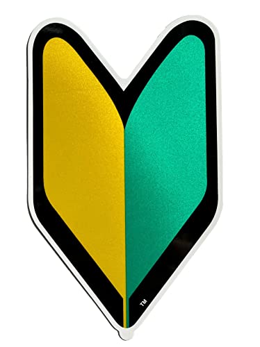 初心者マーク2枚セット 非金属部分にも貼れる・剥がせる リタック タイプ コレデコレ 反射材使用 643869 画像1