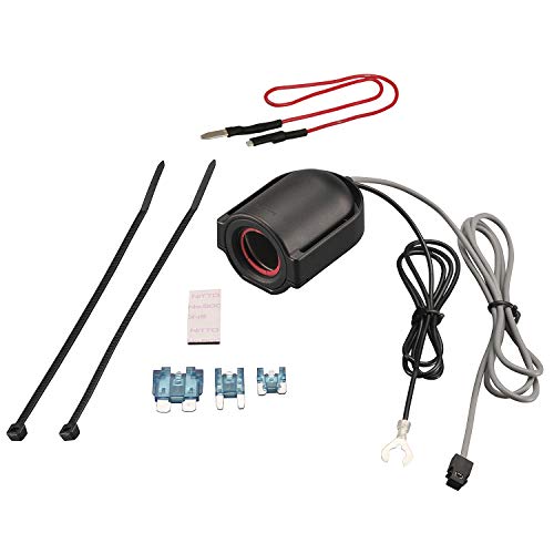 カーメイト 車用 ヒューズソケット ドライブレコーダーの取り付けに便利な抜け止め機構付き 1口 CZ482 最後 画像