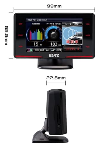 BLITZ(ブリッツ) Touch-LASER TL316RW 無線LAN機能搭載！JMA-600 JMA-520 JMA-401取締機対応！MSSSスキャン機能搭載で誤警報87％低減! 新周波数使用移動オービスMSSS対応！ フルオート機能搭載！ 新型レーザー光受信対応 レーダー式移動オービス識別 3.1インチ液晶搭載 レーザー&レーダー探知機 日本製 3年保証 GPSデータ更新無料 ワンボディ 最後 画像
