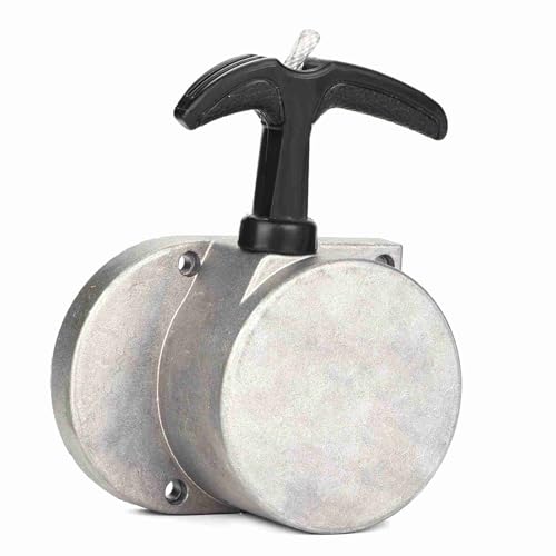 合金プルスタートスターターキット、49cc 50cc 60cc 66cc 70cc 80cc 2ストローク電動自転車用アルミプルスターター、耐久性があり低騒音の交換部品で簡単に収納可能の詳細・まとめ 画像