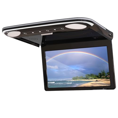 MAXWIN(マックスウィン) フリップダウンモニター 12.1インチ 12インチ 1600×900 液晶 スピーカー搭載 HDMI microSD スマートフォン iPhone RCA ルームランプ 超薄型設計 Amazon Fire TV対応 汎用 FLH1212 画像1