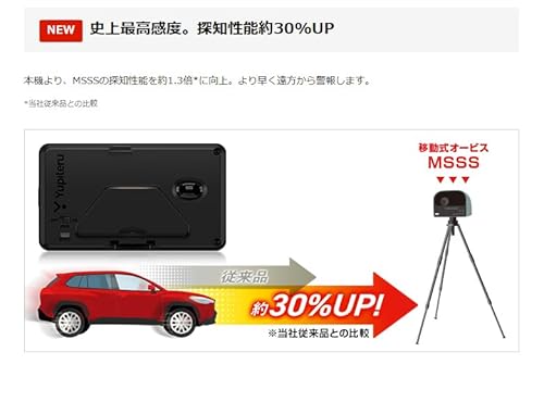 2024年モデル 新レーダー波移動オービスMSSS対応 LS350L ユピテル レーザー＆レーダー探知機 MSSS探知性能約30％アップ ワンボディ web限定モデル 中間 画像