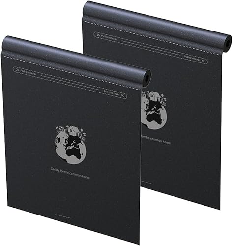 【新モデル・多車種対応フック】 車 ゴミ箱 交換用ロール 専用ごみ袋 替え袋 ゴミポケット収納 隠しタイプ 便利 吊り下げ 倒れない スリム 乾湿両用ゴミ袋40枚 車用ゴミ箱 助手席 後部座席 対応 小物入れ カー用品 便利グッズ (交換用ごみ袋40枚)の特徴・詳細 画像