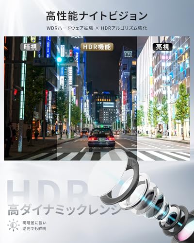 ドライブレコーダー 前後カメラ ドラレコ 2160PフルHD 高性能ナイトビジョン GPS内蔵 800万画素 全国LED信号機対応 170度超広角 UHD/WDR技術搭載 3インチの大画面液晶 ループ録画 3軸Gセンサー搭載 専用アプリ対応 5GWiFi高速転送 駐車監視対応 高温保護 車載カメラ 取り付け簡単 小型ドラレコ 64GBSDカード どらいぶれこーだー 日本語説明書付きの詳細・まとめ 画像