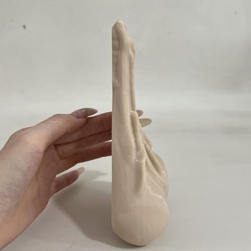 2個セット おもしろトレーラーヒッチカバーボールナット - 16.5cm 低くぶら下がるブルボール トレーラーヒッチまたはバンパー用 | 彼氏、夫、友人へのおもしろいたずらジョーク自動車装飾 (ベージュ + ピンク)の特徴・詳細 画像