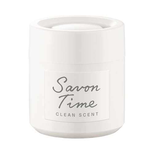 CARALL(カーオール) 晴香堂 車用 芳香剤 サボンタイム ゲル 【ホワイティシャワー】ジェル 100g 3494 1