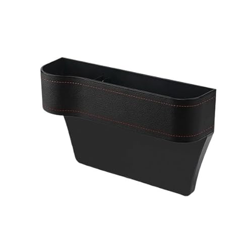 86 ZN6 シートサイドポケット 収納BOX ドリンクホルダー付き 車内収納 レザータイプ 汎用品 ブラックの外観・全体像 画像