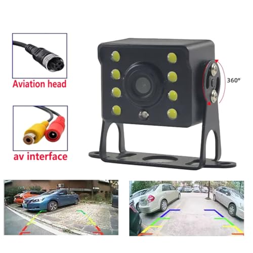 Bzvshdgee の車用ナイトビジョンカメラディスプレイ CVBS 車用バックカメラ フルカラー車用カメラ 4ピンの特徴・詳細 画像