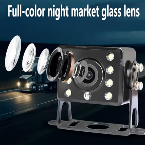 Bzvshdgee の車用ナイトビジョンカメラディスプレイ CVBS 車用バックカメラ フルカラー車用カメラ 4ピンの特徴・詳細 画像