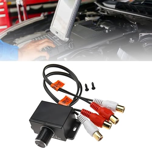 ボリュームコントロールノブ 2 プラグステレオ低音リモートステレオコントローラー黒線ボリュームコントロールの詳細・まとめ 画像