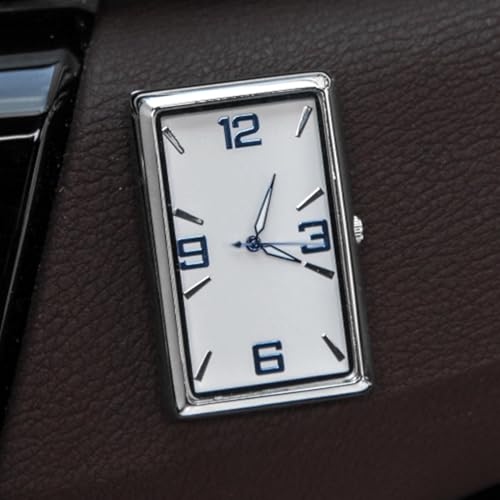 車のエアベント時計、車のダッシュボード時計 - 車の時計のベントウォッチスティック - 自動車ダッシュボード装飾時計、家の装飾のための車の装飾品の詳細・まとめ 画像