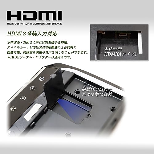 26系キャラバン 専用ブラケット 13.3インチ フリップダウンモニターキット グレーカバー HDMI 動画再生 LED エムジーエムの特徴・詳細 画像