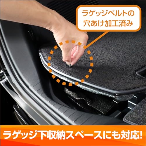 アルファード/ヴェルファイア/HV/PHEV 40系 フロアマット 1台セット(ブラック)【99AZC1660X101K】の特徴・詳細 画像