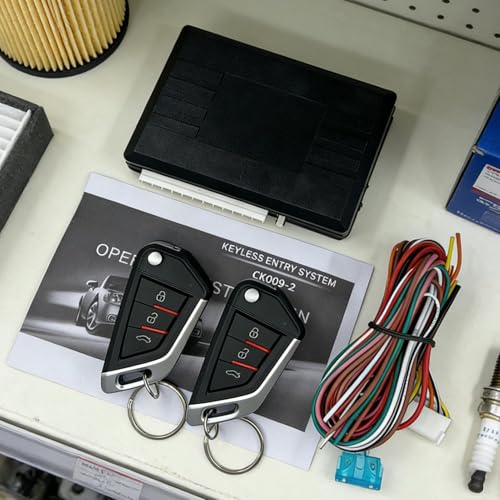 車用キーキーレスエントリーキットレスエントリーキット | 24V 盗難防止装置 - ドアロック キーキーレスエントリーシステムレスエントリーシステム | SUV トラック 施錠 開錠 駐車場向けの特徴・詳細 画像