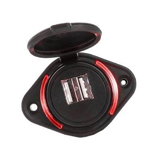 充電アダプタ キャップ付き ダブル USB カーチャージャー 3.1A 18W 電源ソケットアダプター 12 24V 自動車システム用 ダブルポートカーチャージャーの特徴・詳細 画像