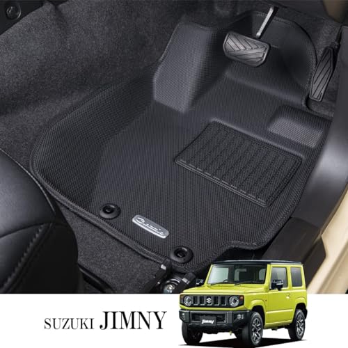 クラッツィオ(Clazzio) フロアマット 立体タイプ 1台分セット ジムニー/ジムニーシエラ AT車 JB64W / JB74W H30(2018)/7~ NEWラバータイプ ブラック ES-6015 【5EESB6015K】の特徴・詳細 画像
