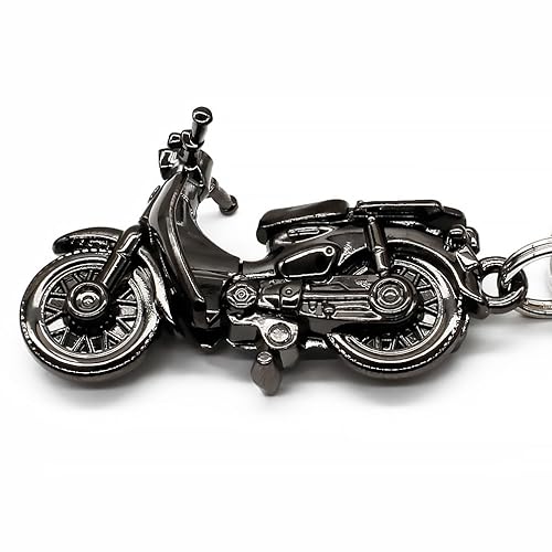 [CAMSHOP] HONDA ホンダ 3D スーパーカブキーチェーン super cub BLACK EDITION 限定1000個 シリアルナンバー入 ブラックの特徴・詳細 画像