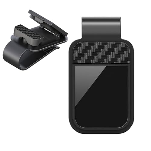 カー サングラス クリップ - チケット&カードホルダー サングラスマウント - 強力 グリップ 車 トラック インテリア カー メンズの外観・全体像 画像
