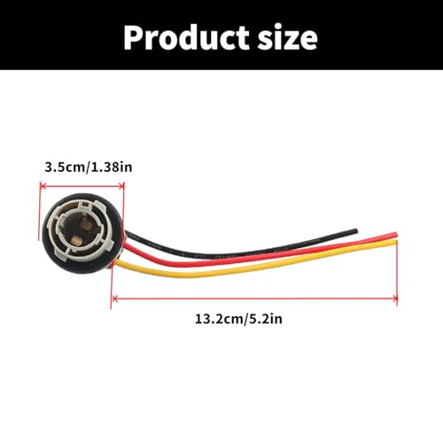 LED 電球ベース コネクタのアップグレード 車およびトラックの照明システム用 LED 電球ソケット プラグ アダプタ テール ライト ベース プラグ コネクタの特徴・詳細 画像