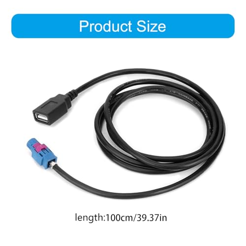 交換用ホスト USB ケーブルライン自動車アクセサリーホストコントロールスクリーン USB ケーブル 308 308s 408 用長さ 100 センチメートル車両データ転送コードの詳細・まとめ 画像