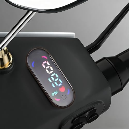 ダッシュボード 用 車載 時計 | 強力粘着LEDディスプレイ | カー ダッシュボード 粘着 時計 - ?両 セダン トラック オートバイ 自転車 向け 通勤 旅行 冒険 用の特徴・詳細 画像