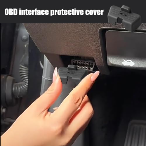 OBD ダストカバー - シリコン OBD 保護キャップ、防水カーコネクタプロテクター、診断コネクタ蓋保護、冒険、日常護、洗浄ディテール車両の詳細・まとめ 画像