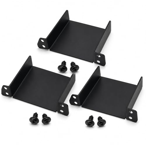 ETCブラケット トヨタ ダイハツ系対応 ETC取付基台 ETC車載器取付ステー 純正ETC取付部にすっきり装着 後付け感を抑える ステルスブラック 幅80mm 高さ20mm以下対応 M5ネジ付き アルファード ヴェルファイア ノア ヴォクシー アトレー等(3個セット)の外観・全体像 画像