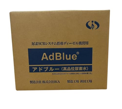 （20L*1箱 ノズル付き）AdBlue アドブルー 高品位尿素水, 20L, 株式会社IKA, 国産、日本製の詳細・まとめ 画像