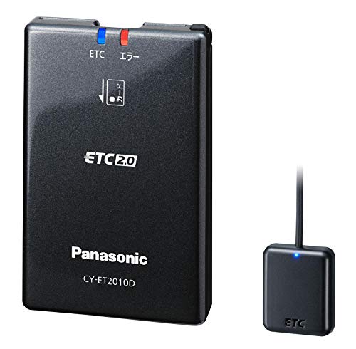 パナソニック(Panasonic) ETC2.0車載器 CY-ET2010D パナソニックカーナビ連動専用タイプ アンテナ一体型 新セキュリティ対応 音声案内タイプの外観・全体像 画像