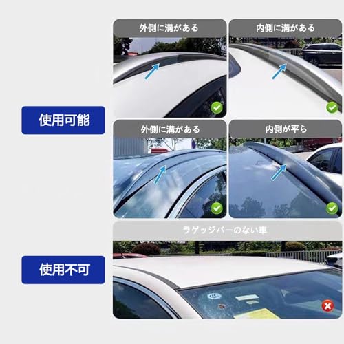カージョイント カーサイドタープを車ルーフに固定用 カージョイント テント 取り付け用 車用タープフック固定 自在金具 カーサイドタープ/テント/ルーフテント対応 傷防止 錆びにくい キャンプ用品 車用タープアクセサリー（2個セット）の特徴・詳細 画像