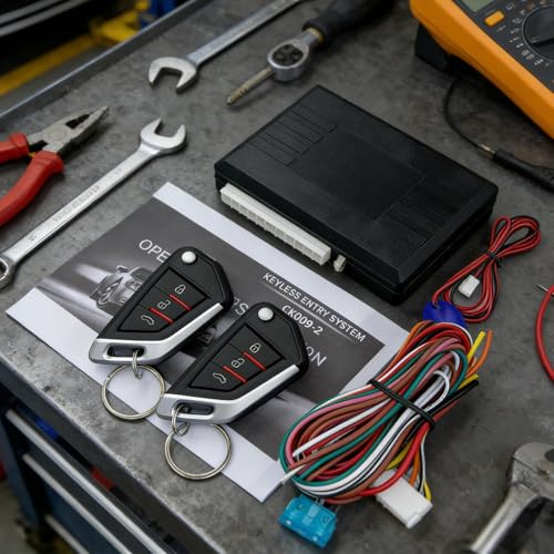 車 キーキーレスエントリーシステムレスエントリーシステム - 24V 防犯装置 | ドアロック キーキーレスエントリーシステムレスエントリーシステム,SUV トラック 施錠 開錠 駐車場向けの特徴・詳細 画像