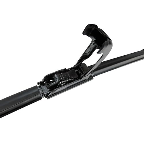 30系 プリウス対応 フラットワイパー 2本セット! 650mm x 400mmセット! グラファイト加工! U字フック ワイパーブレードの特徴・詳細 画像