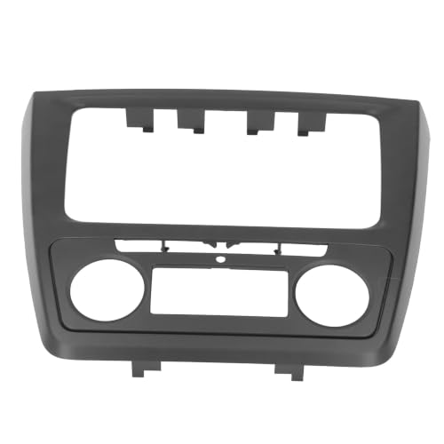 カーラジオフレームフェイシアパネル、Yeti Auto AC 2009–2017用2Dinラジオ交換対応、シンプル設置、オリジナルデザイン、ファッションスタイル、ABS素材の特徴・詳細 画像