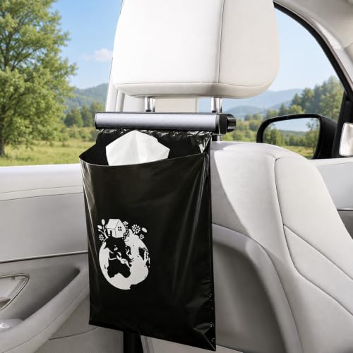 車用ゴミ箱 省スペース コンパクト設計 後部座席 助手席 取り付け簡単 車内ゴミ箱 倒れない 車内収納 小物入れ 便利 車用ゴミポケット カー用品 ゴミ袋付き 多車種対応 1