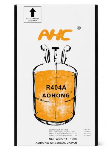 R404A 冷媒ガス AOHONG 10kg NRC容器 バルブ1/4 業務用冷凍冷蔵機器用の詳細・まとめ 画像